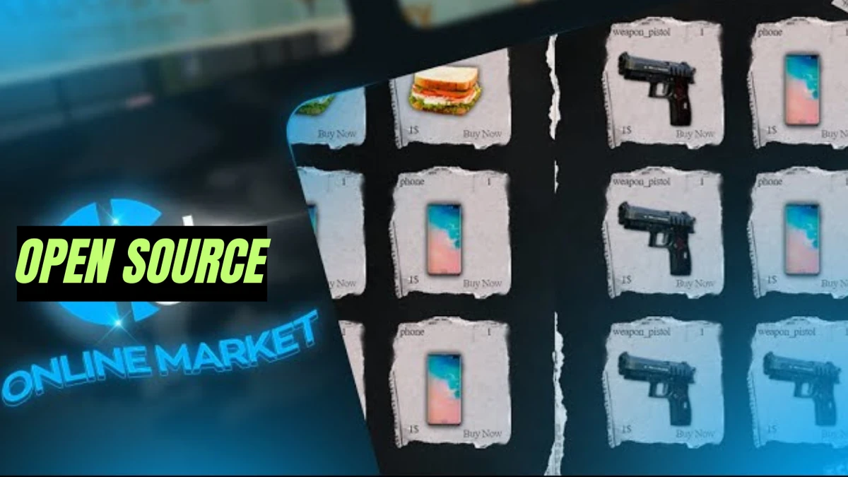 Online Market [Open] FiveM | ESX / QBCore / QBOX